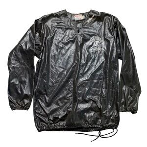 80s Wilson Los Angeles Raiders Vnt Reflective Jacket Mens M LA Pullover USA